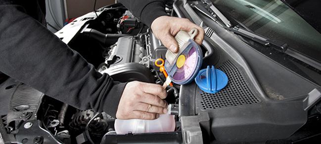 coolant flush auto service